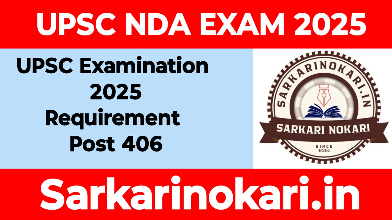 UPSC NDA and Naval Academy NDA I Examination 2025.