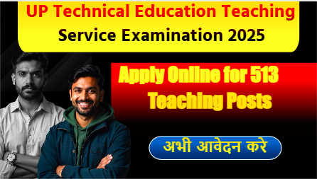 UP Technical Education Teaching Service Examination 2025