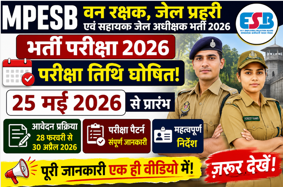 MPESB Forest Guard Recruitment 2026
