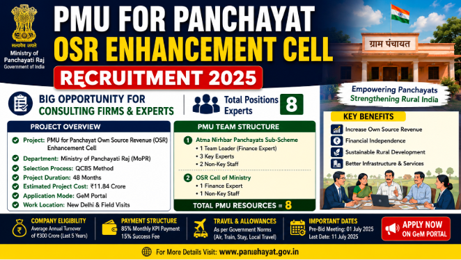 PMU for Panchayat Own Source Revenue