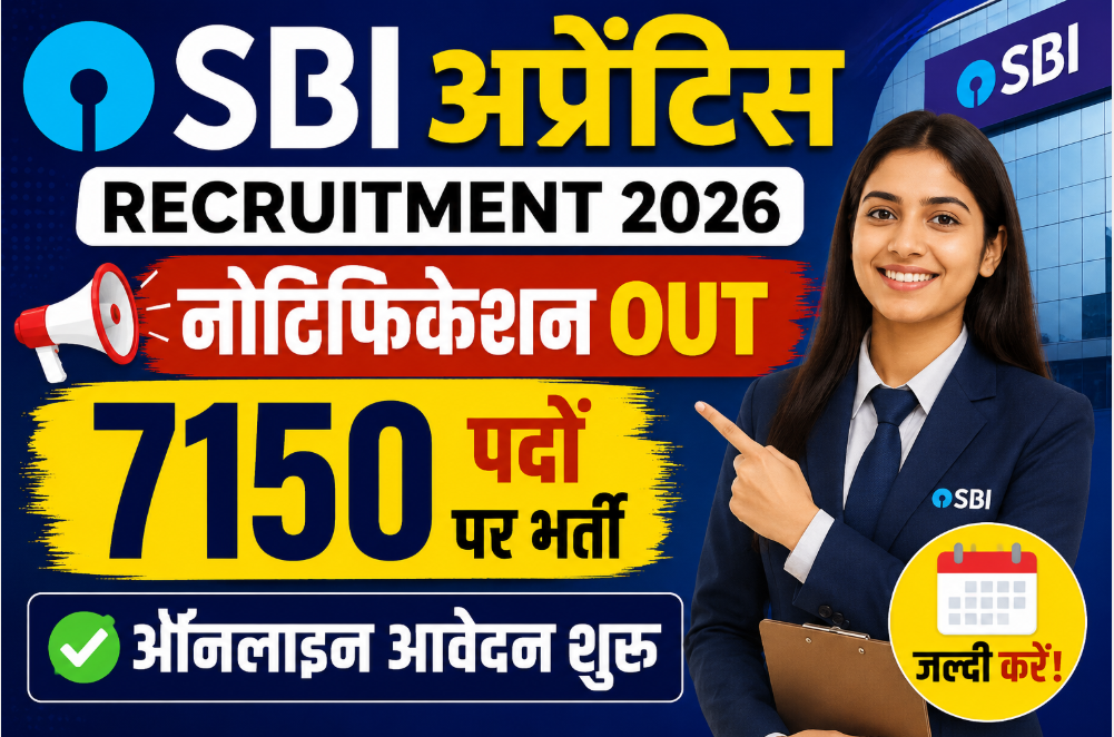 SBI Apprentice Recruitment 2026
