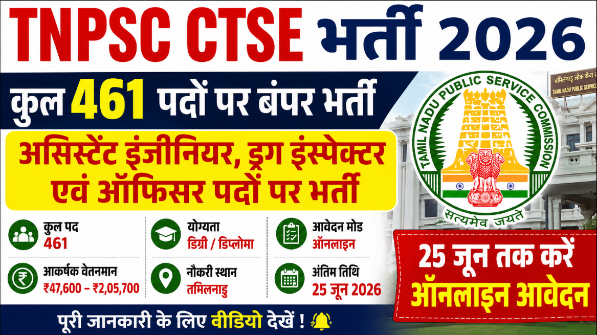 TNPSC CTSE Recruitment 2026