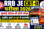 RRB JE CBT-II Mock Test 2026