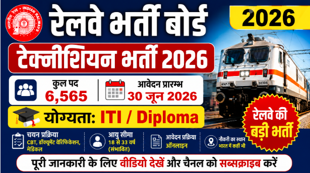 RRB Technician Recruitment 2026