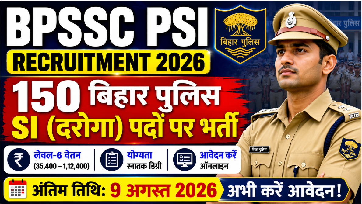 BPSSC PSI Recruitment 2026