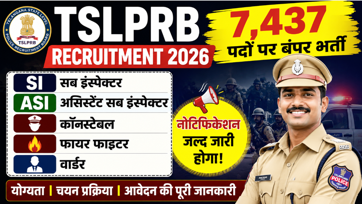 TSLPRB Recruitment 2026